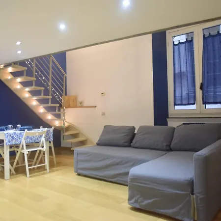 公寓 Blue House Nel Cuore Di *